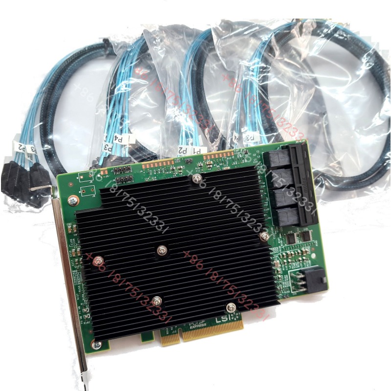 Lsi 9300 16I Hba It Mode - Contrôleur HBA SAS LSI 9300-16i 12